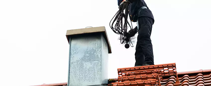Chimney Brush Cleaning in New Bedford, Massachusetts
