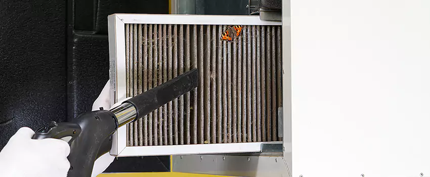 Clogged Air Duct Cleaning Process in New Bedford, MA