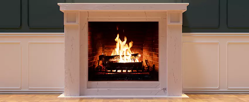 Decorative Electric Fireplace Installation in New Bedford, Massachusetts