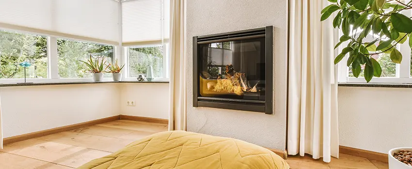 Residential Fireplace Ceramic Glass Installation in New Bedford, MA