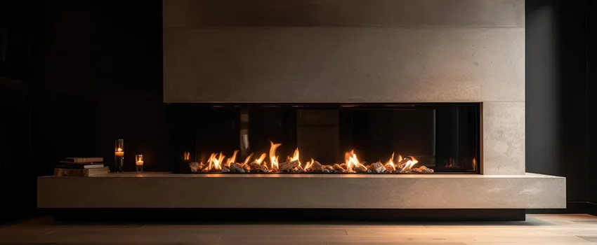 Gas Fireplace Ember Bed Design Services in New Bedford, Massachusetts