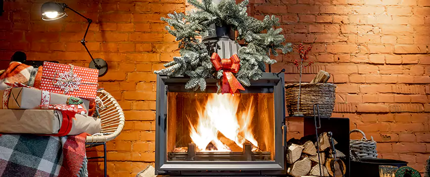 Travis Industries Linear Gas Fireplace Installation in New Bedford, Massachusetts