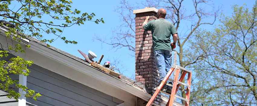 Vinyl and PVC Chimney Flashing Installation in New Bedford, MA
