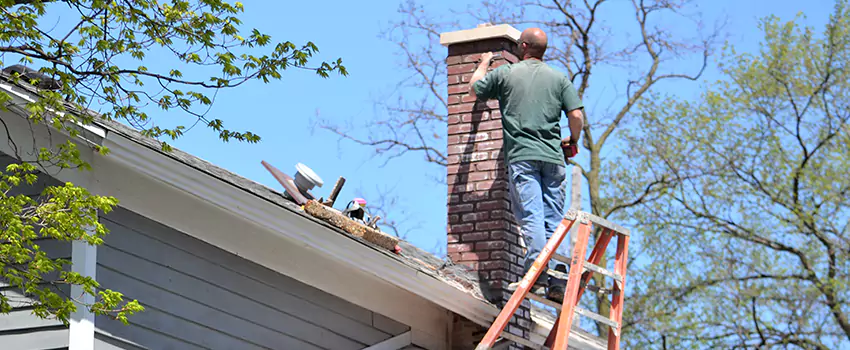 himney Crown Repair in New Bedford, Massachusetts