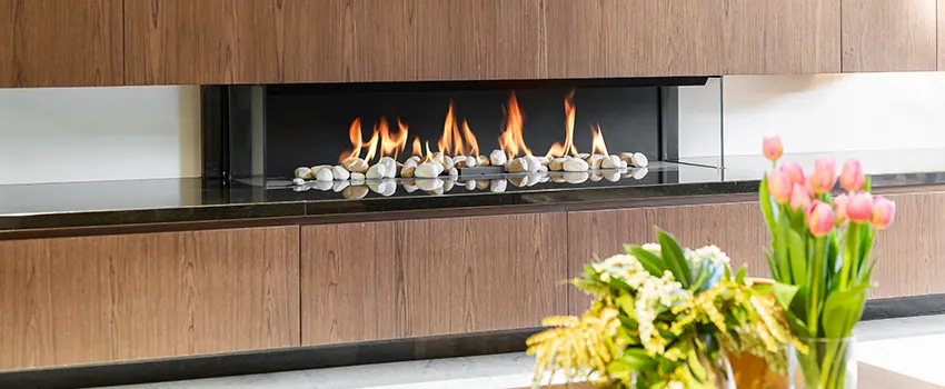 Double-height Fireplace Design Refurbishment in New Bedford, Massachusetts